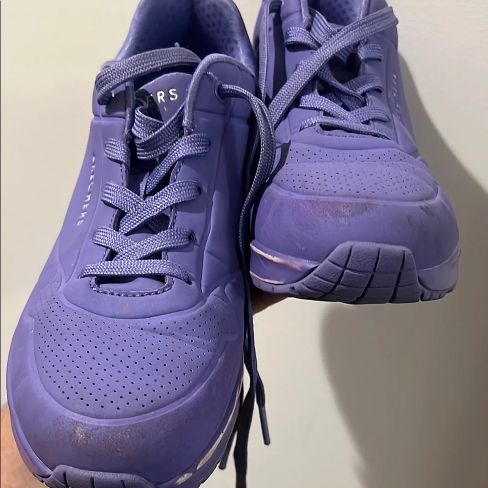 Skechers Women's Purple Athletic Sneakers